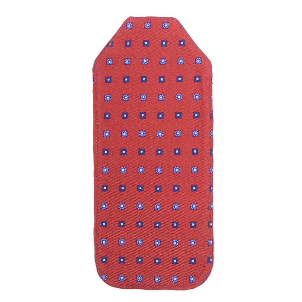 Silk Pocket Case - Neat Red