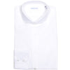 White Basketweave Cotton Shirt