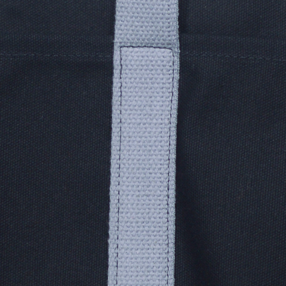 Canvas Briefcase - Black and Gray