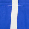 Canvas Briefcase - Blue and White