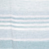 Stripe Linen Scarf - White and Green