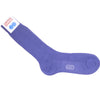 Ribbed Wool Calf Socks - Violet