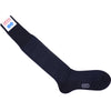City Grid Cotton OTC Socks - Navy