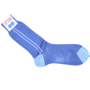 Sport Stripe Cotton Socks - Blue