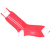 Sport Stripe Cotton Socks - Red