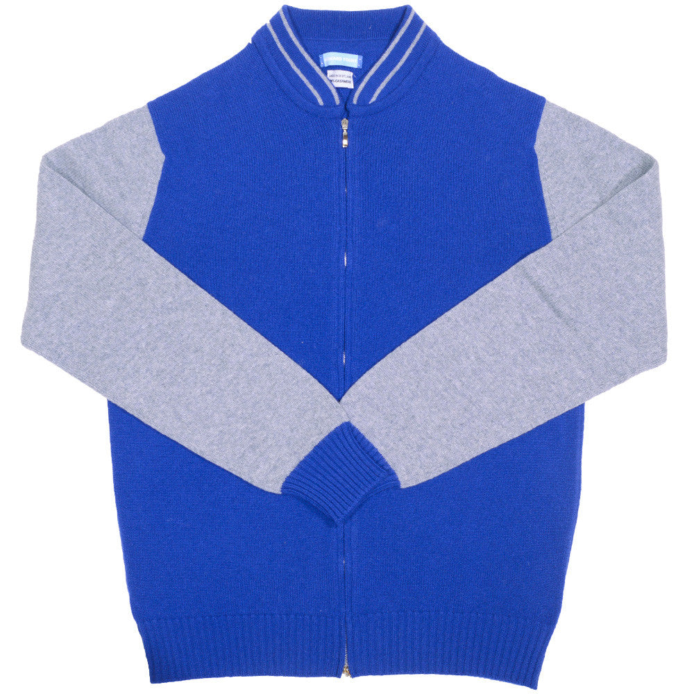 Cashmere Baseball Jacket