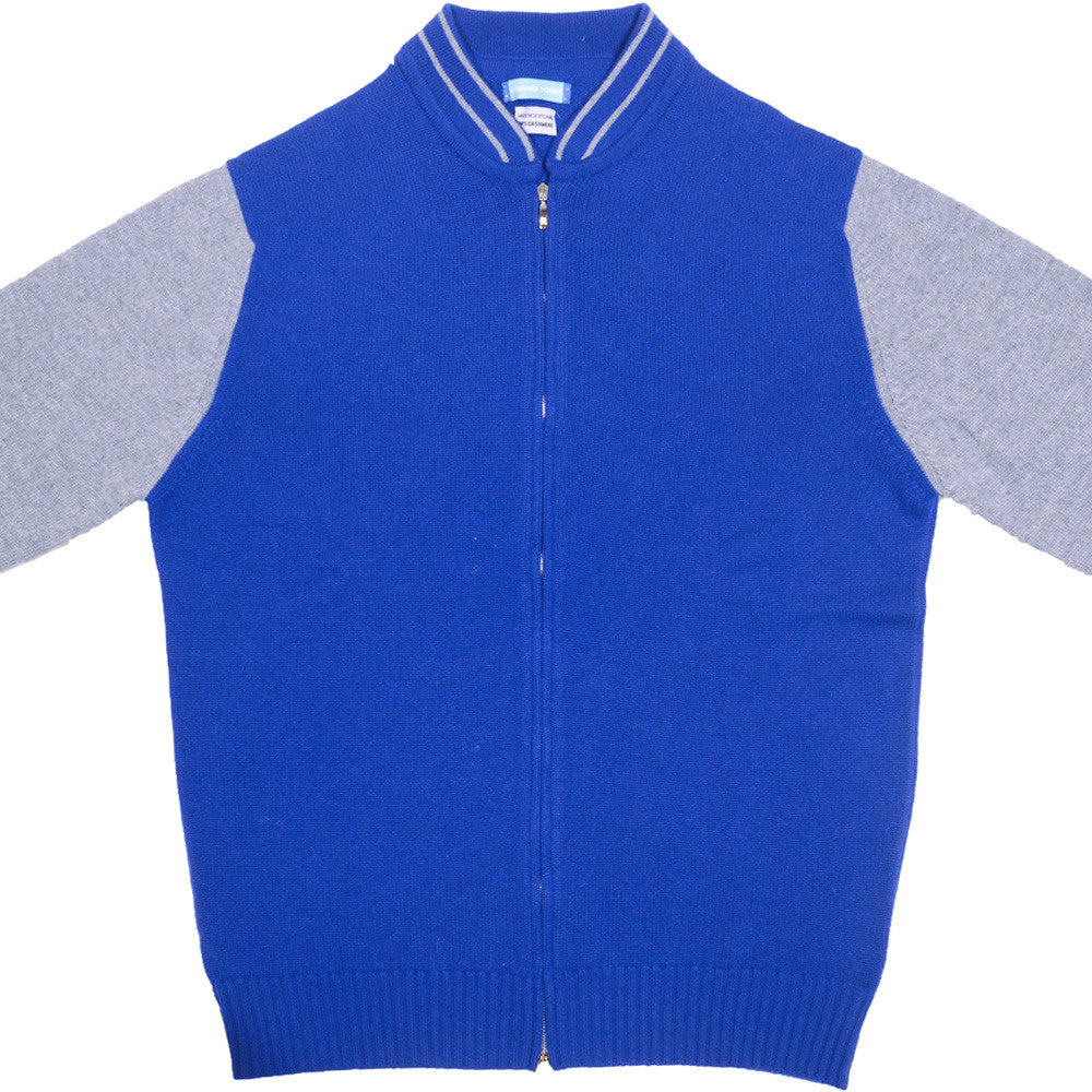Cashmere Baseball Jacket