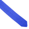 Silk Knit Tie Pointed - Lake Blue