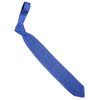 Silk Knit Tie Pointed - Mid Blue