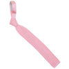 Silk Knit Tie Flat - Pink