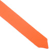 Wool Knit Tie, Pointed End - Orange