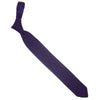 Wool Knit Tie, Pointed End - Purple