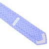 Printed Silk Tie - Light Blue and Purple