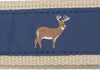 Ribbon Surcingle Belt - Deer - XL