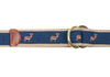 Ribbon Surcingle Belt - Deer - XL