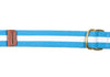 Surcingle Belt - Light Blue and White Stripe