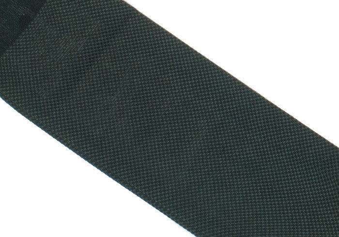 Birdseye Cotton HY Calf Socks - Black