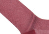 Greek Key Cotton HY Calf Socks - Red