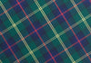 Plaid Cotton Pocket Square - Navy, Green, Red, Yellow