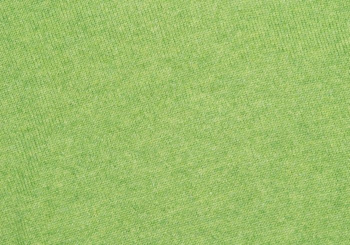 Green Cashmere V-Neck with Suede Patches