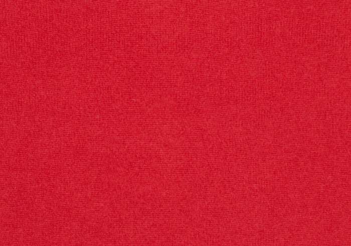 Cashmere V-Neck - Ruby